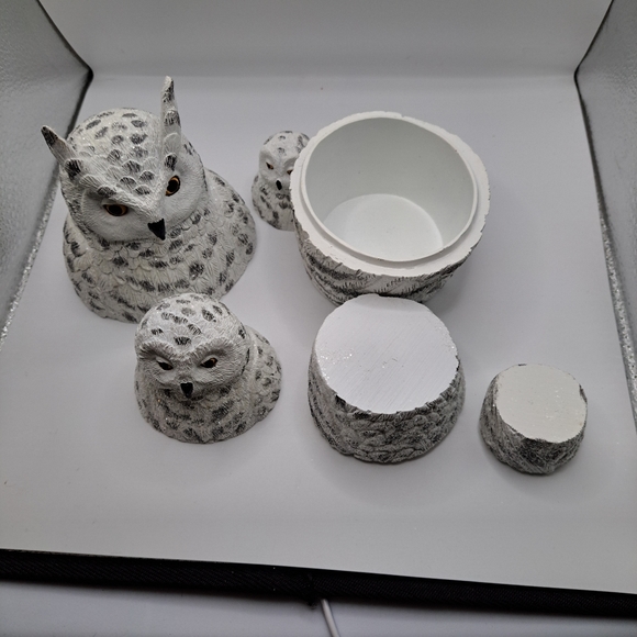 Roman Inc Nesting Snow Owl Set - Picture 15 of 16